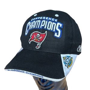 Tampa Bay Buccaneers Super Bowl XXXVII NFC Conference Champions Reebok Hat Cap